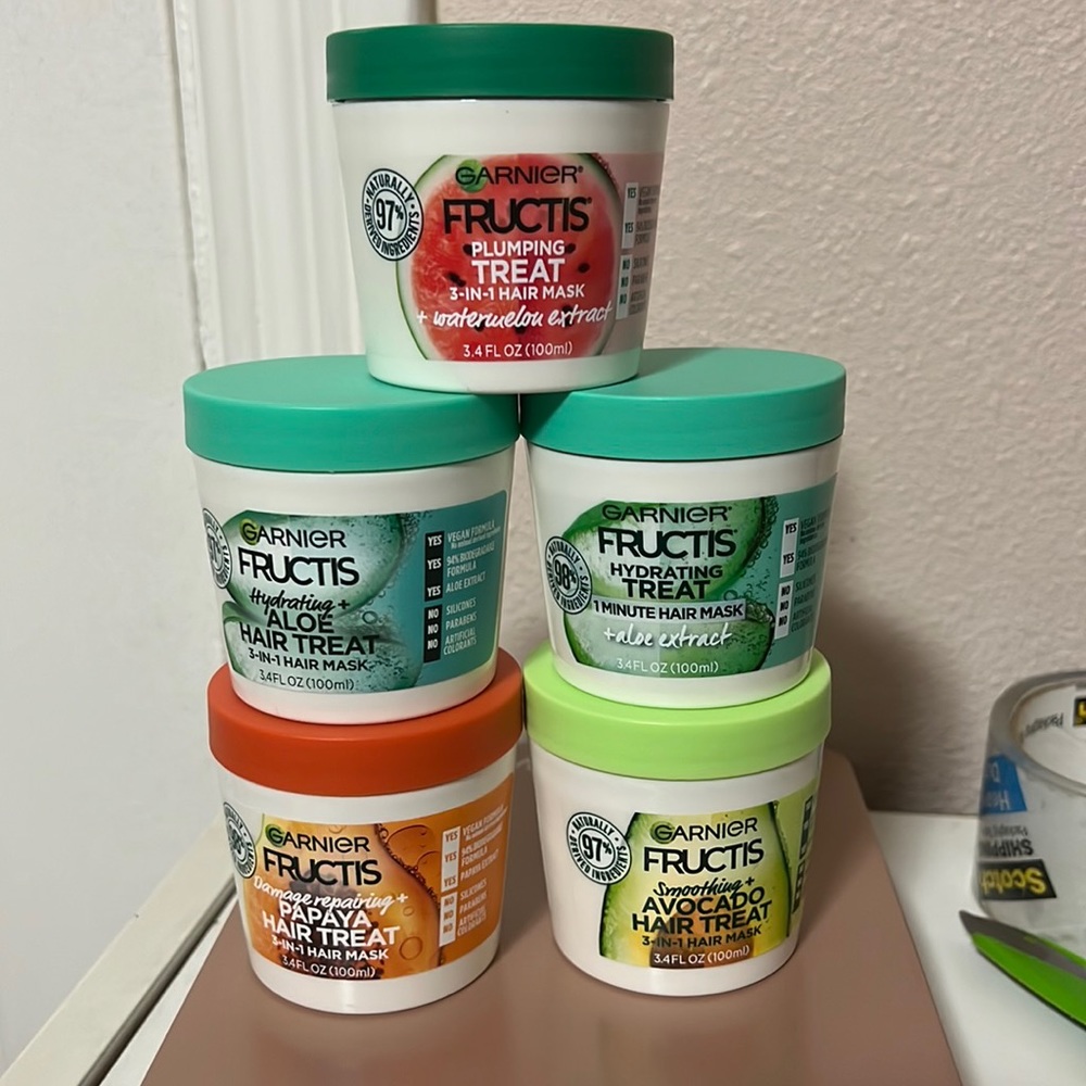 Garnier hair mask